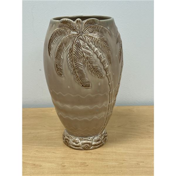Large Beswick (England) Palm Tree Vase #1064 11.5"T