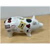 Image 4 : Large Piggy & Co Banking Coin Bank Piggy Bank 12.5"W
