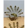Image 3 : Copper / Brass Peacock Wall Décor - Approx: 20"W 16"T