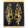 Image 1 : Syroco Wall Sconce Candle Holders 16"