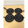 Image 3 : 4 Cast Iron Doughnut Skillets / Pans 5"
