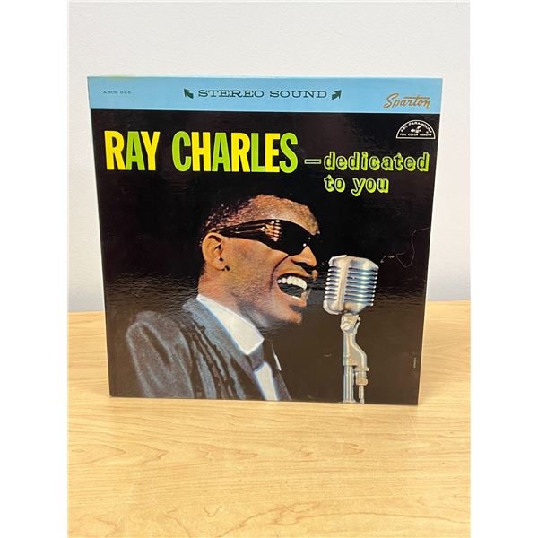 Ray Charles - Dedicated To You LP Record