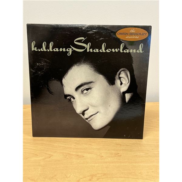 K.D. Lang - Shadowland LP Record