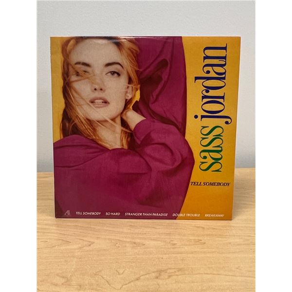 Sass Jordan - Tell Somebody LP Record