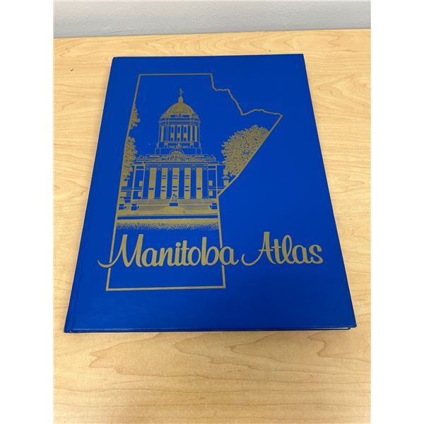 1983 Manitoba Atlas - oversized book 157 pages