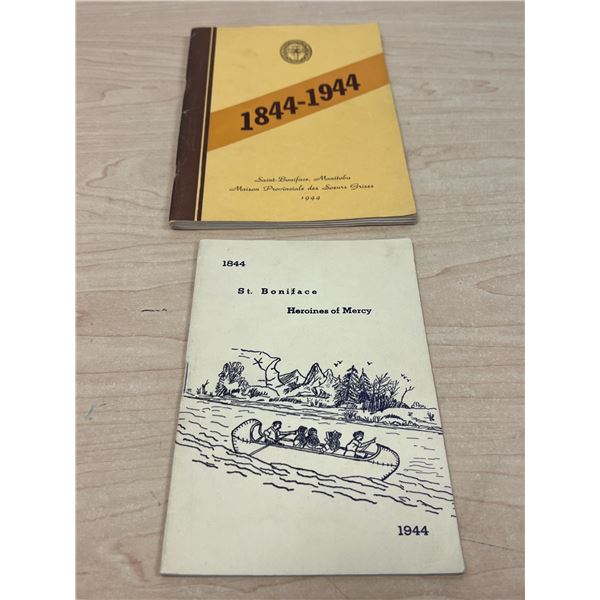 2 Saint-Boniface 100 Year Celebration Books (one french/one english) - see all photos