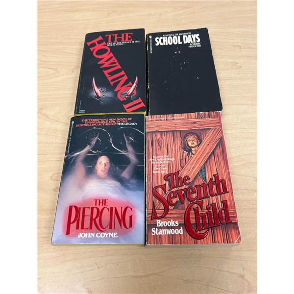 4 Thriller / Crime Suspense Paperback Books - see all photos for details