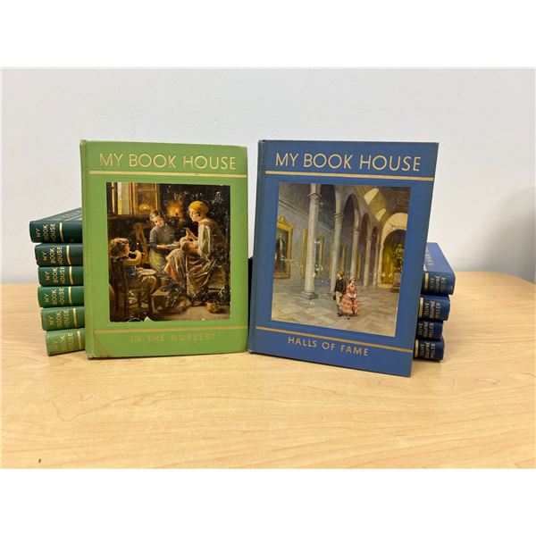 Vintage My Book House 1-12 Hardcover Book Set - see all photos