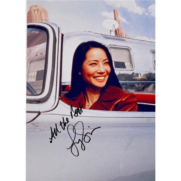 Lucy Liu facsimile signed  movie photo