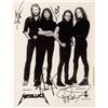 Image 1 : Metallica facsimile signed promo photo