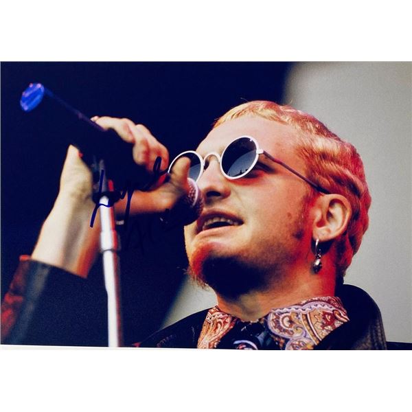 Alice in Chains Layne Staley facsimile signed  photo