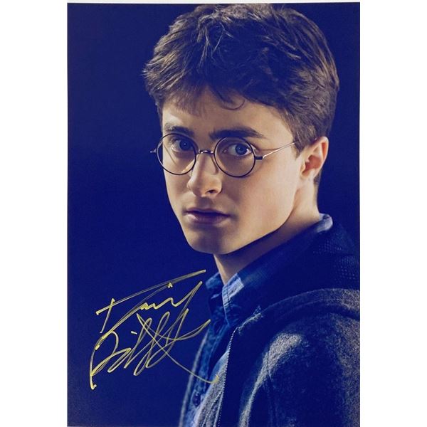 Harry Potter Daniel Radcliffe facsimile signed movie photo