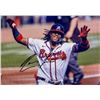 Image 1 : Atlanta Braves Ronald Acuna Jr facsimile signed  photo