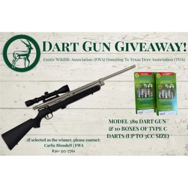 Pneu Dart Gun- IN ROOM ONLY