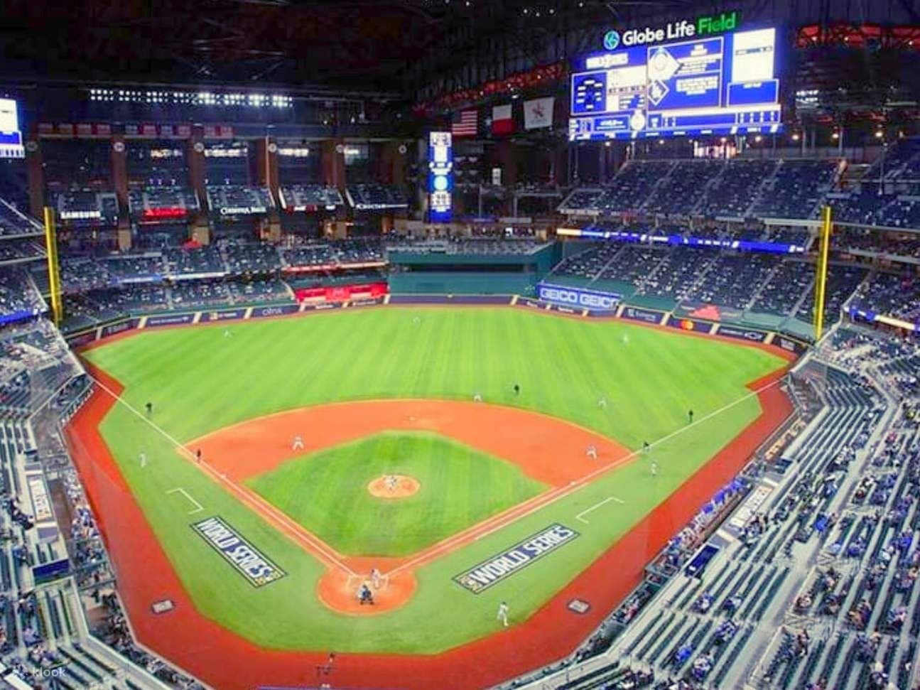 4 VIP Texas Rangers Baseball Tickets + Helicopter Transportation