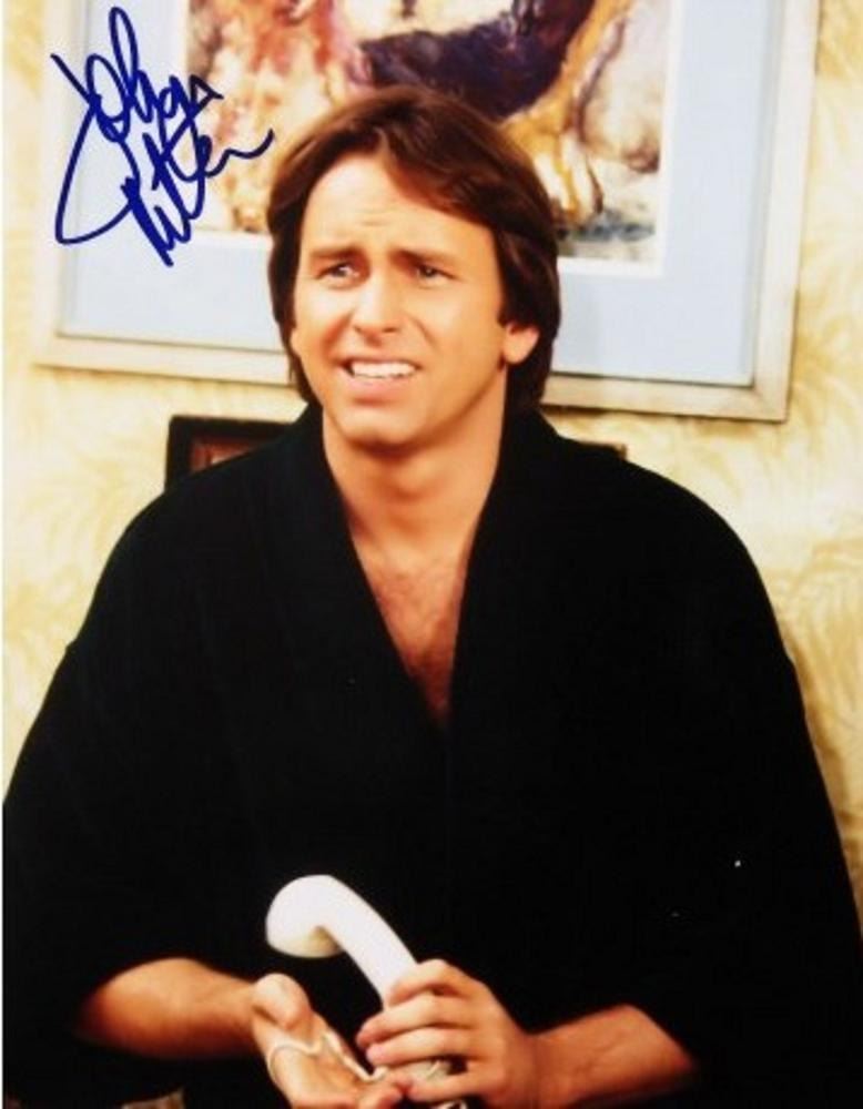 Threes Company John Ritter signed photo