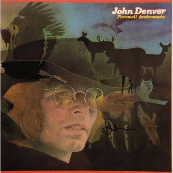 John Denver Farewell Andromeda signed album