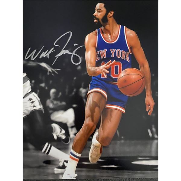 Walt Frazier signed photo
