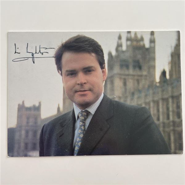 Parliament Member Tim Loughton signed photo