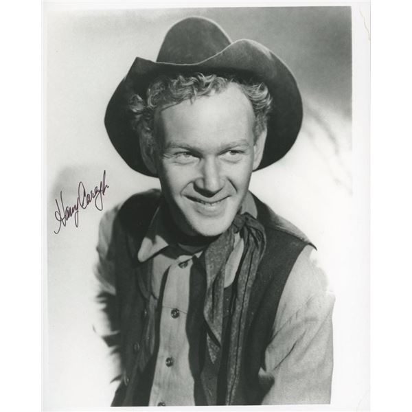 Red River Harry Carey signed photo