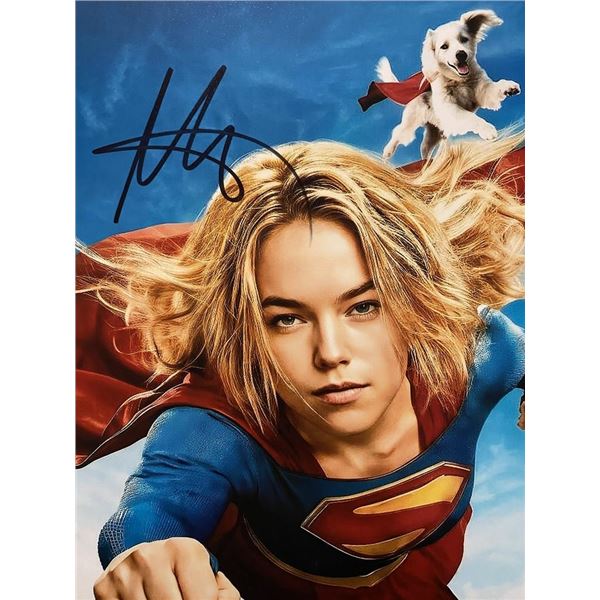 Supergirl Milly Alcock signed photo