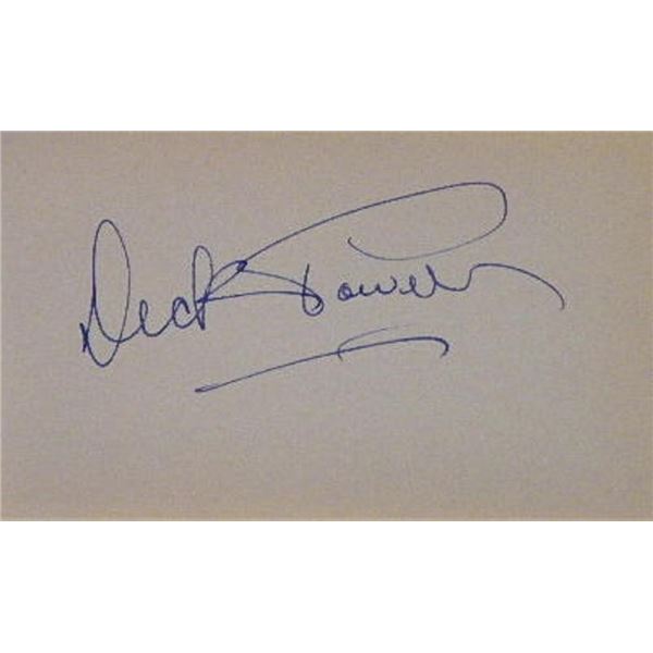 Footlight Parade Dick Powell signature slip