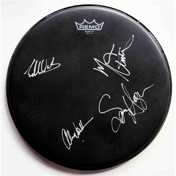 Van Halen Signed Drumhead
