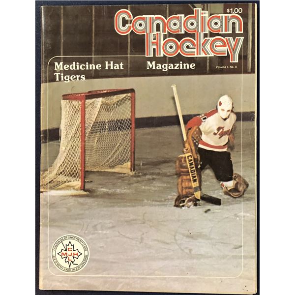 1976 CANADIAN HOCKEY JR. PROGRAM (WHL) - KEN HOLLAND (HOF) COVER