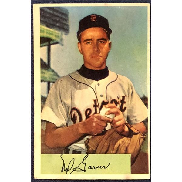 1954 BOWMAN NED GARVER