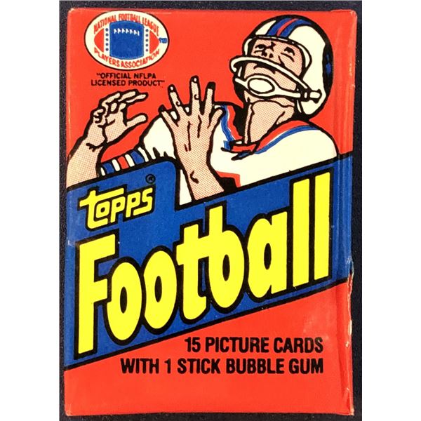 1982 TOPPS NFL WAX PACK