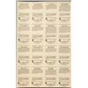 Image 2 : 1983 SASKATCHEWAN ROUGHRIDERS POLICE SET - UNCUT SHEET