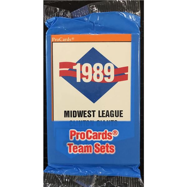 1989 PRO CARDS CLINTON GIANTS - ROYCE CLAYTON