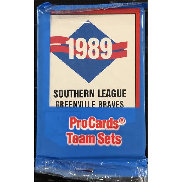 1989 PRO CARDS GREENVILLE BRAVES - BRIAN HUNTER