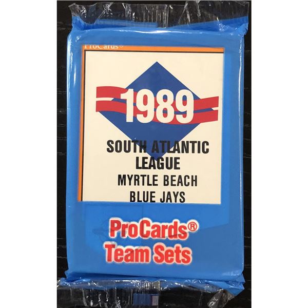 1989 PRO CARDS MYRTLE BEACH BLUE JAYS - DAVID WEATHERS