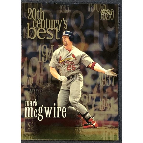 2000 TOPPS MARK McGWIRE