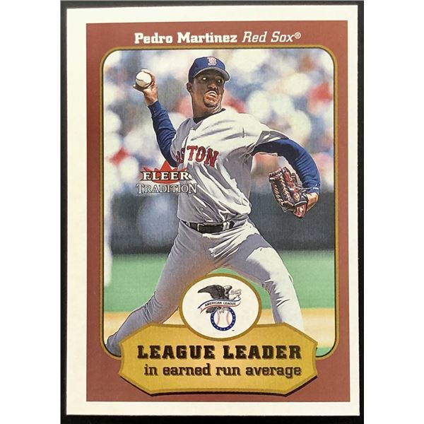 2001 FLEER TRADITION PEDRO MARTINEZ (HOF)