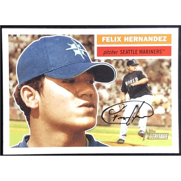 2005 TOPPS HERITAGE FELIX HERNANDEZ