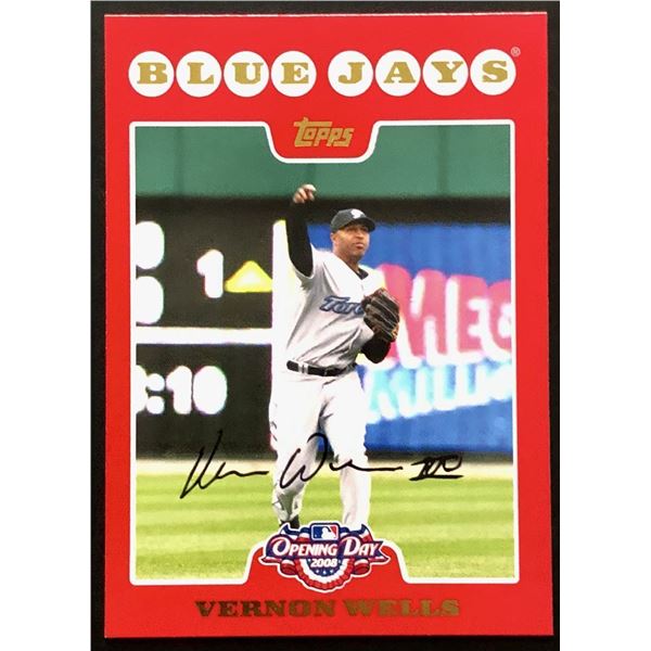 2008 TOPPS VERNON WELLS