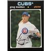 Image 1 : 2013 TOPPS HERITAGE GREG MADDUX (HOF)