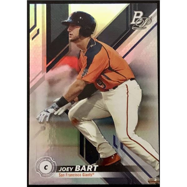 2019 TOPPS CHROME JOEY BART ROOKIE CARD