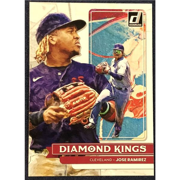2022 DONRUSS DIAMOND KINGS JOSE RAMIREZ