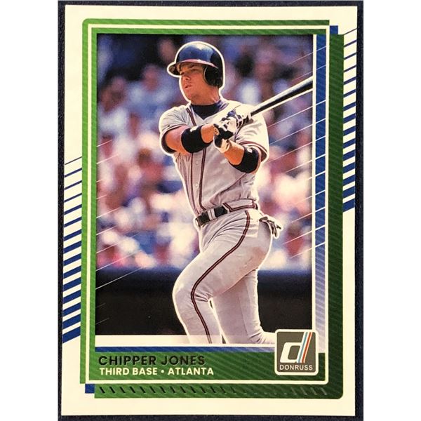 2025 DONRUSS CHIPPER JONES (HOF)