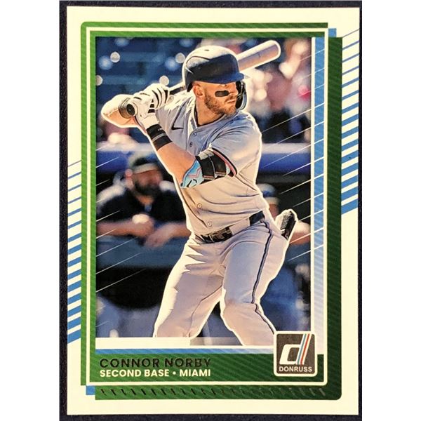 2025 DONRUSS CONNOR NORBY ROOKIE CARD