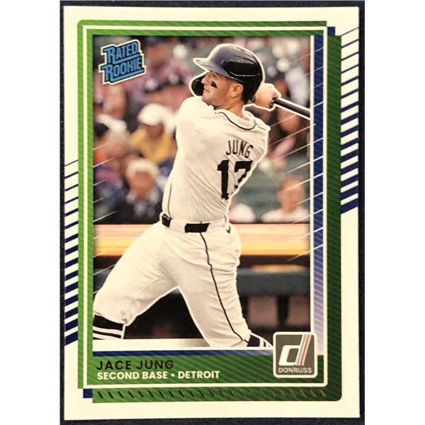 2025 DONRUSS JACE JUNG ROOKIE CARD