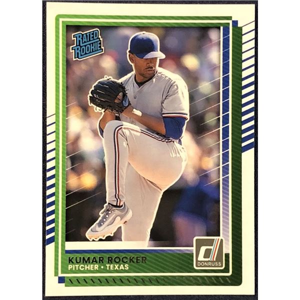 2025 DONRUSS KUMAR ROCKER ROOKIE CARD