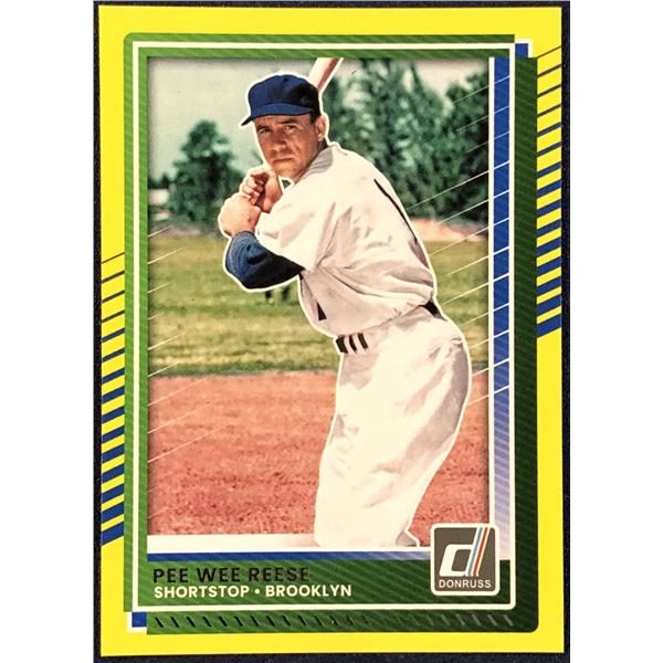 2025 DONRUSS YELLOW SPLASH PEE WEE REESE (HOF)