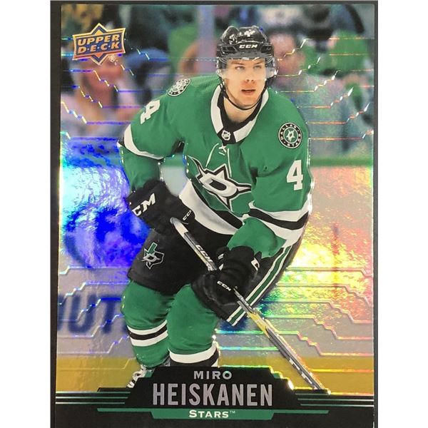 2020-21 UPPER DECK MIRO HEISKANEN