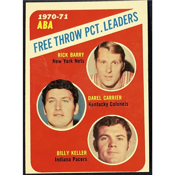 1971-72 TOPPS ABA RICK BARRY (HOF)