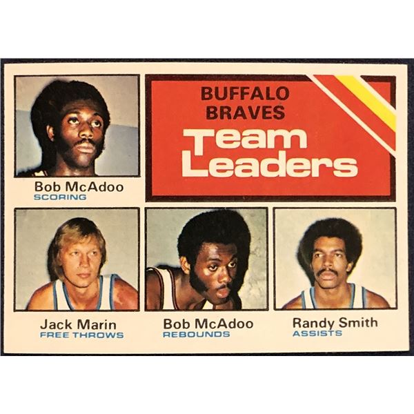 1975-76 TOPPS BOB McADOO (HOF)