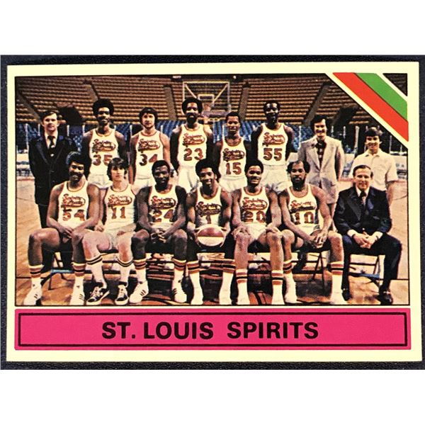 1975-76 TOPPS NBA ST. LOUIS SPIRITS